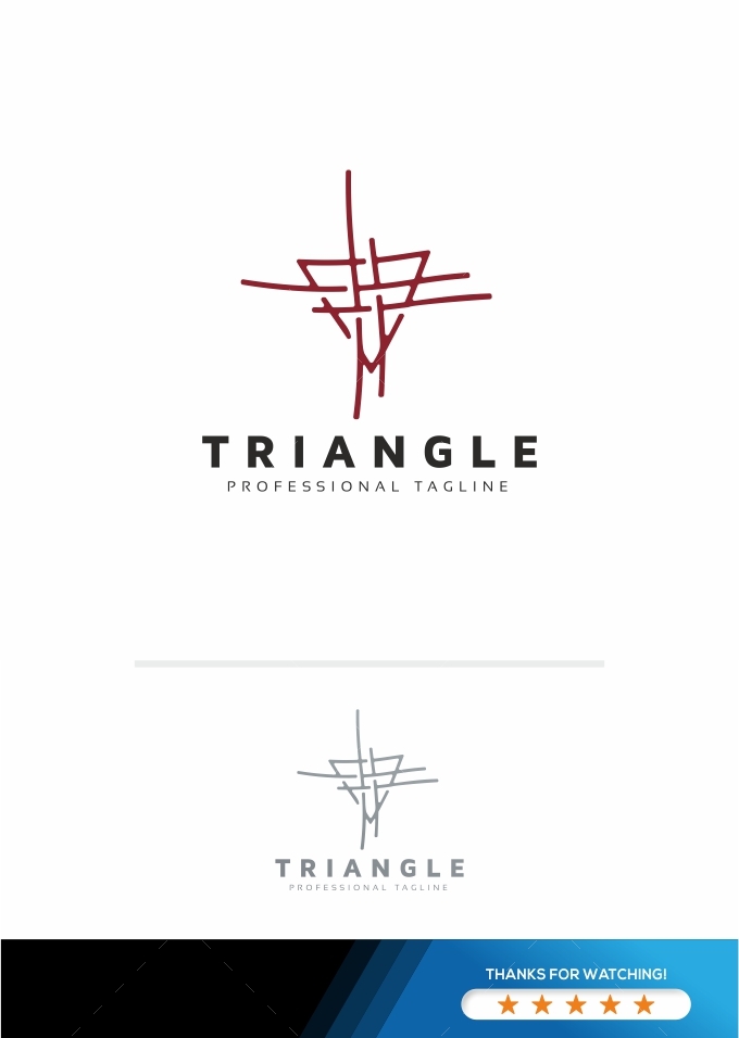 Triangle Ornament Logo