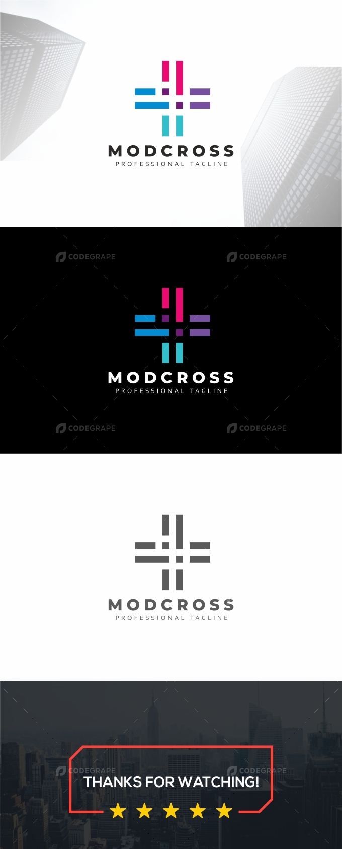 Cross Medical Colorful Logo