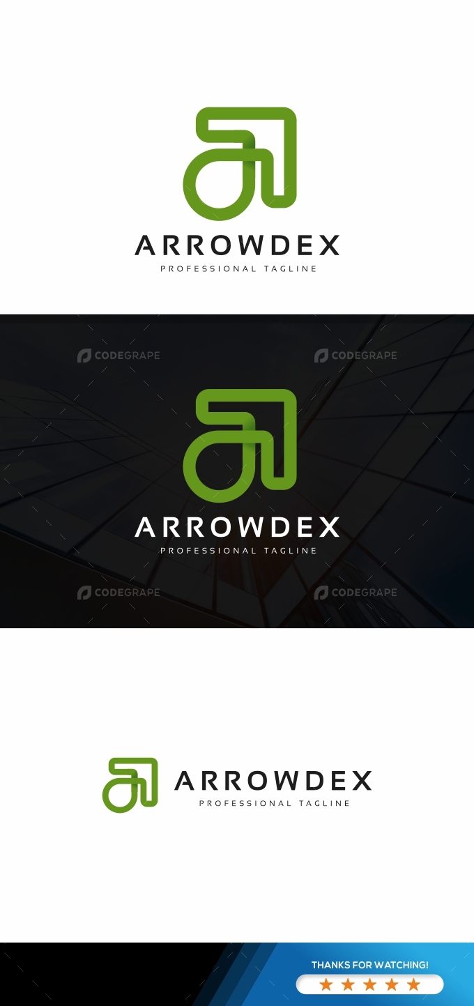 Arrow Line Digital Logo