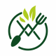Food Vegan Logo