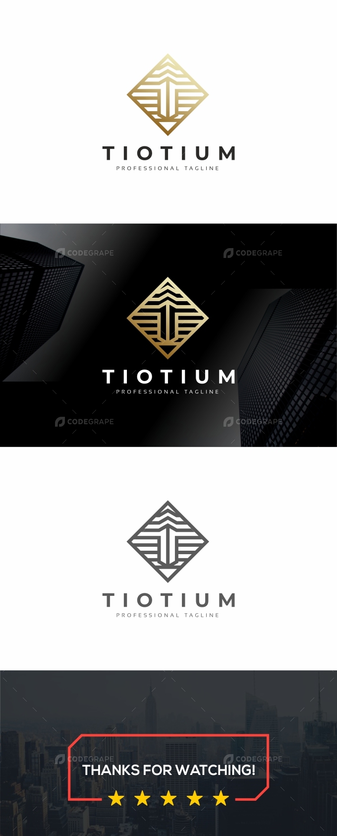 Tiotium T Letter Logo