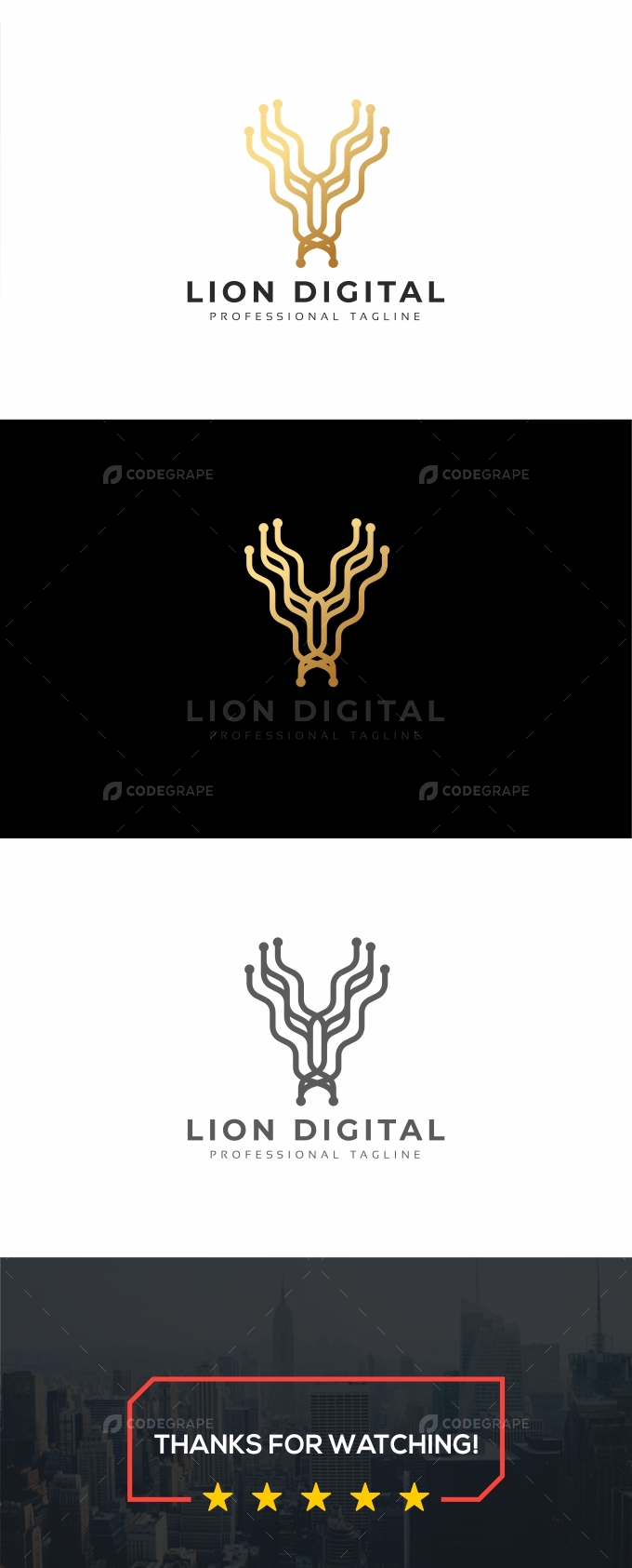 Lion Digital Logo