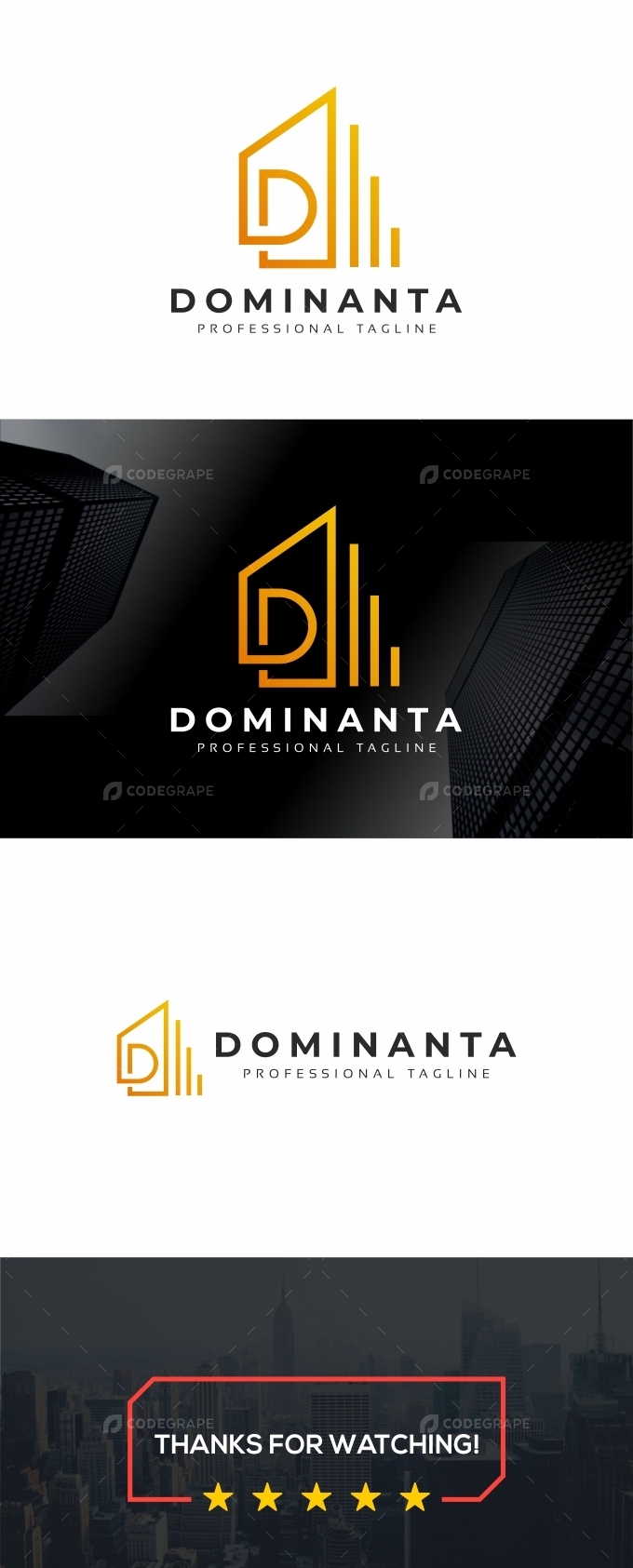 D Letter Building Logo