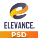 Elevance - Public Relation & Creative Agency PSD Template
