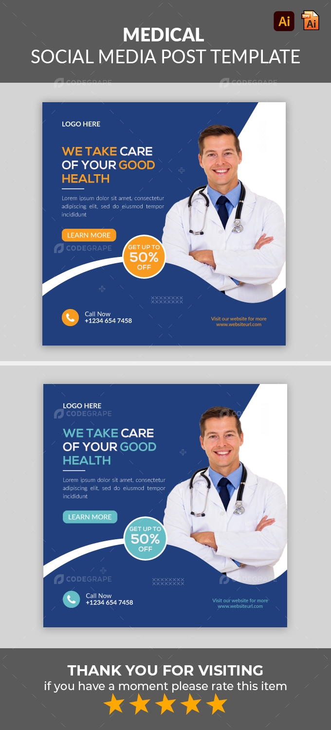 Medical Social Media Banners