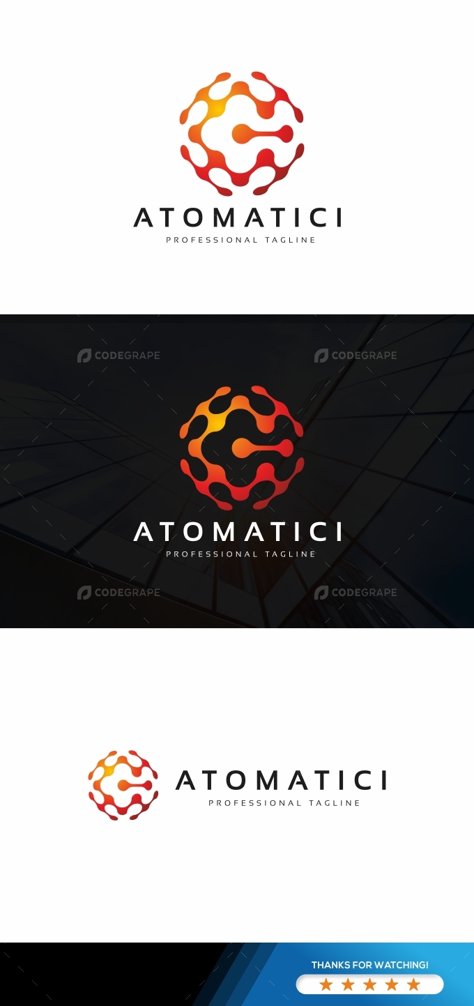 Atom Global Tech Logo