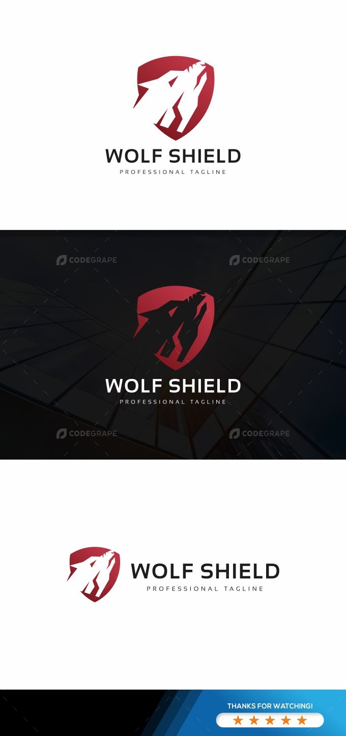 Wolf Shield Logo