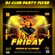 Dj Night Club Party Flyer