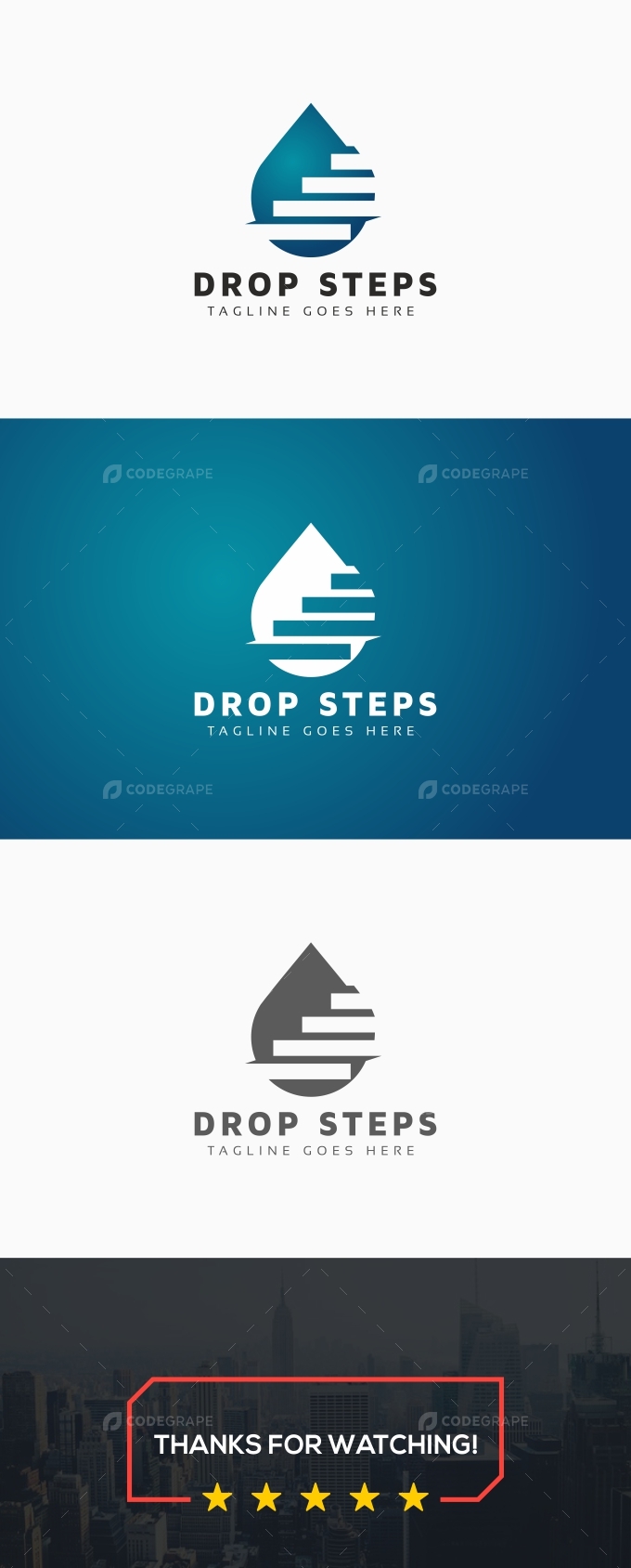 Drop Steps Logo