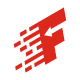 F Letter Digital Logo