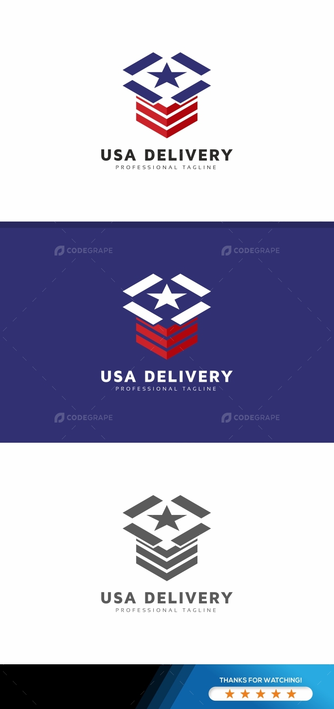 USA Delivery Logo