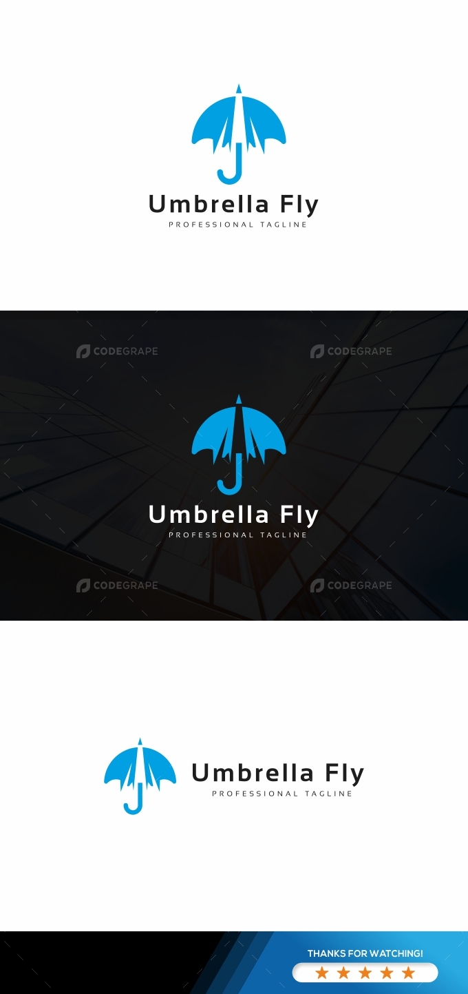 Umbrella Arrows Logo