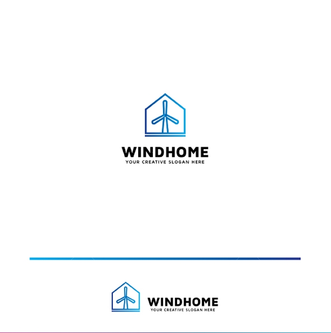 Wind Mill / Wind House - Logo