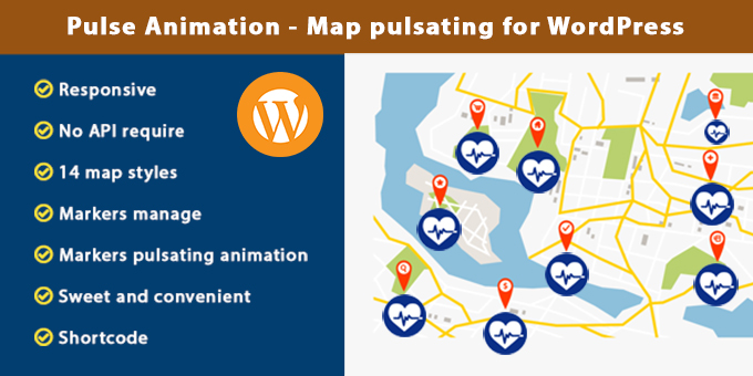 Pulse Animation - Map Pulsating for WordPress
