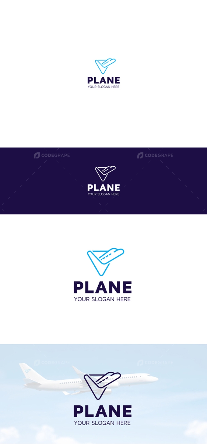 Plane Travel Logo