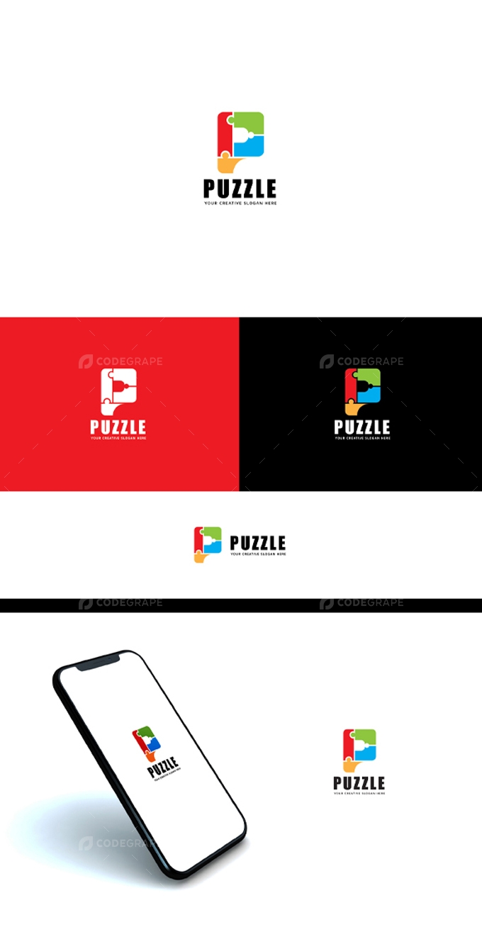 Puzzle - P Logo