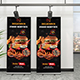 Food Roll-Up Banner