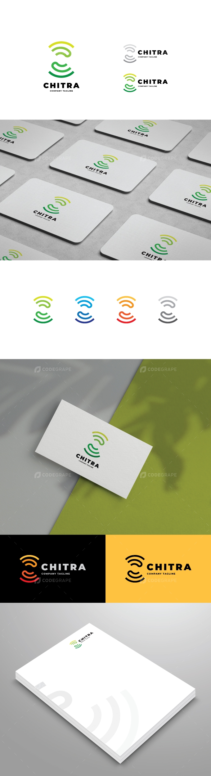 CS Logo Design Template