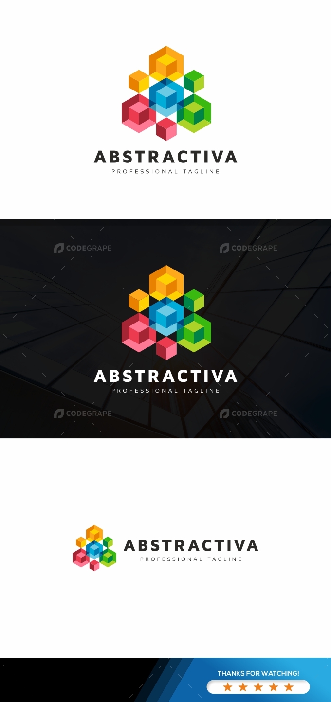 Abstract Colorful Logo