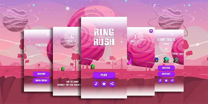 Ring Rush Game Template