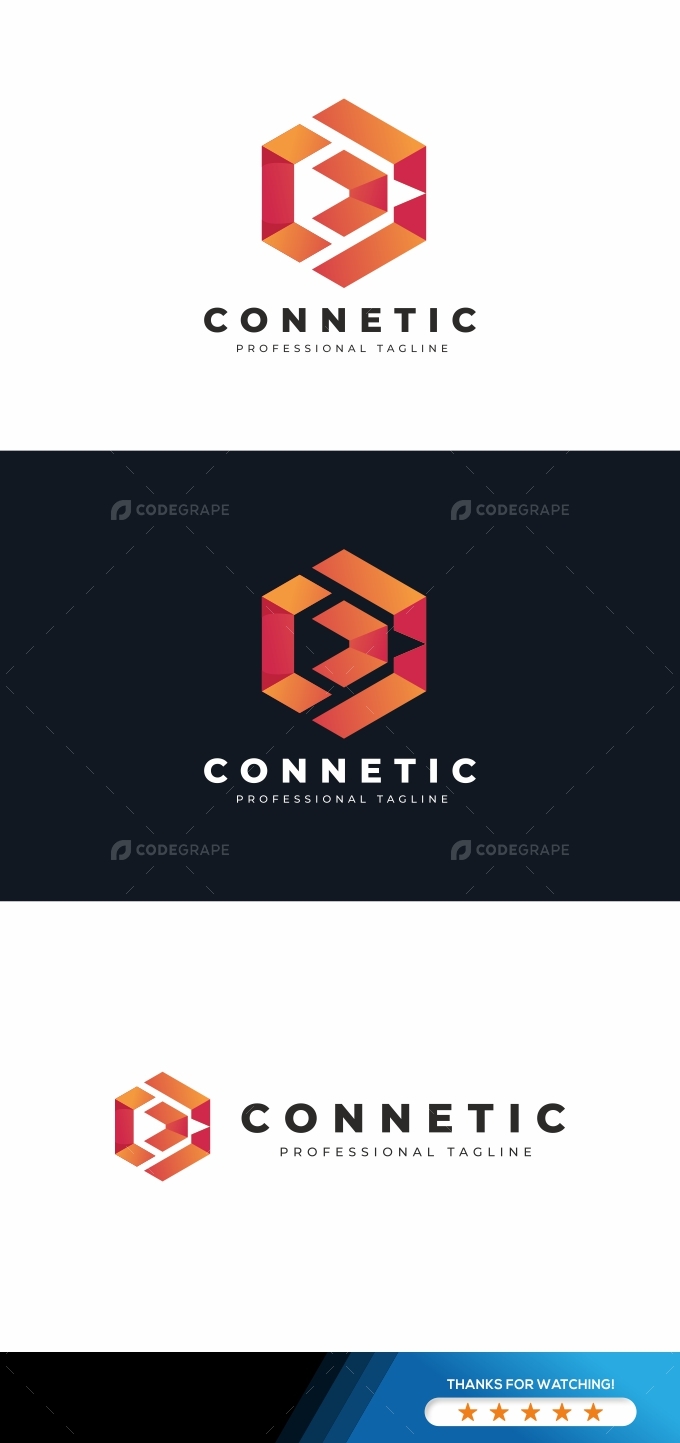 Connet Hexagon Logo