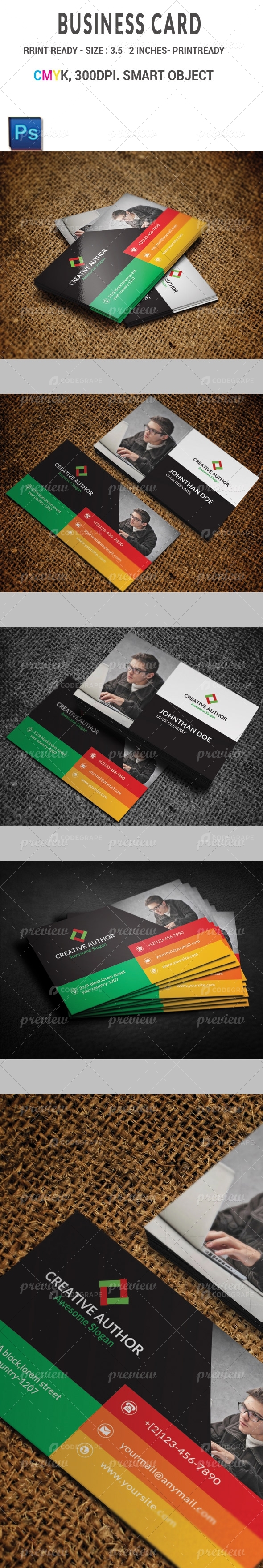 Agency Corporate Business Card
