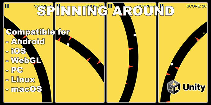 Spinning Around - Unity Hyper Casual Game