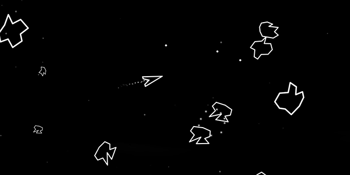 Asteroids - Unity Retro Game With AdMob