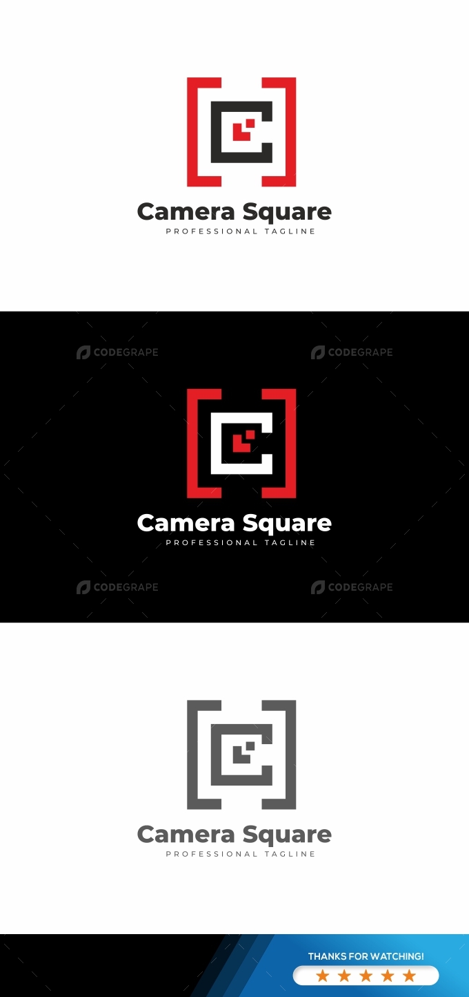 C Letter Camera Logo