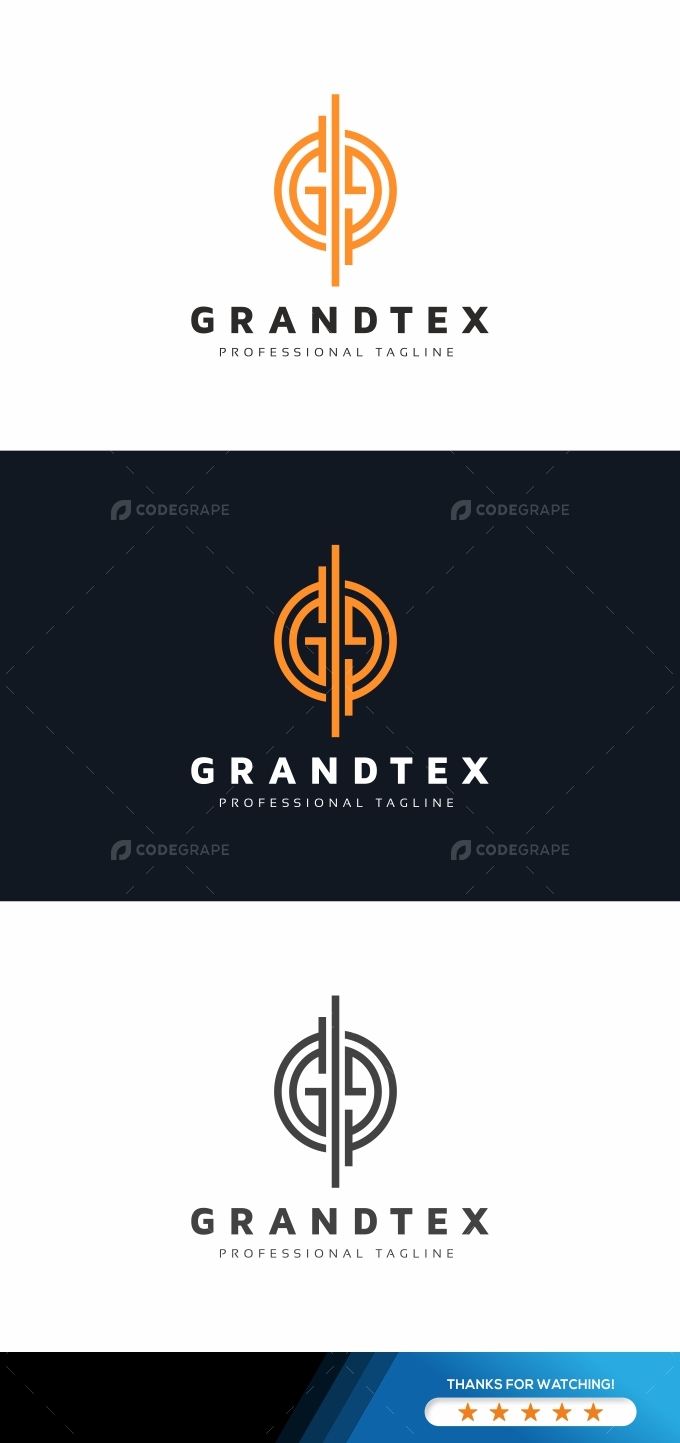 Grandtex G Letter Logo