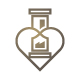 Heart Hourglass Logo