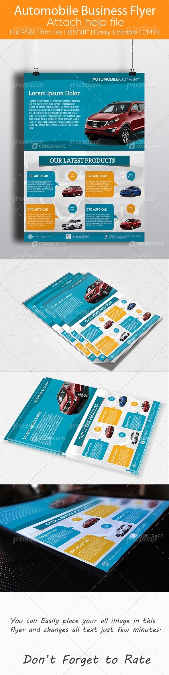 Automobile Business Flyer