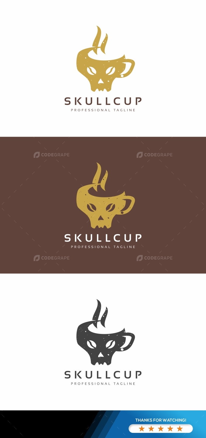 Skull Cup Logo