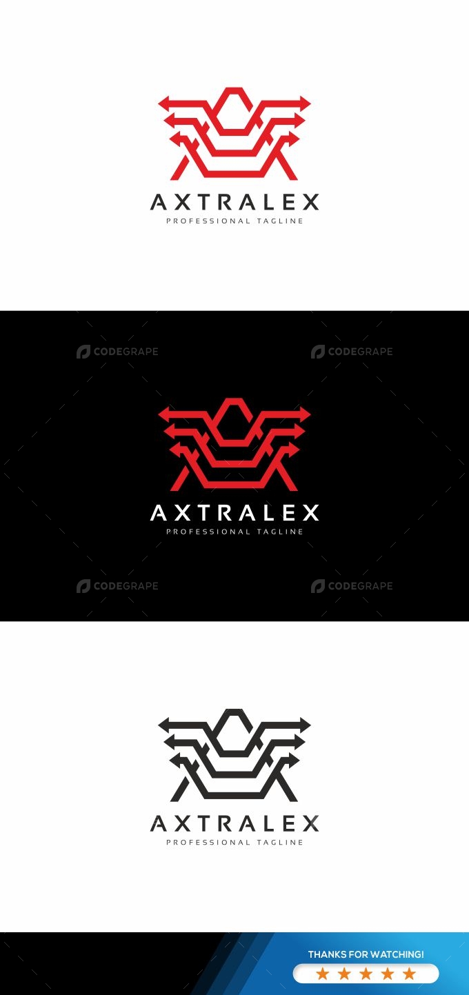 Axtralex Letter A Digital Logo