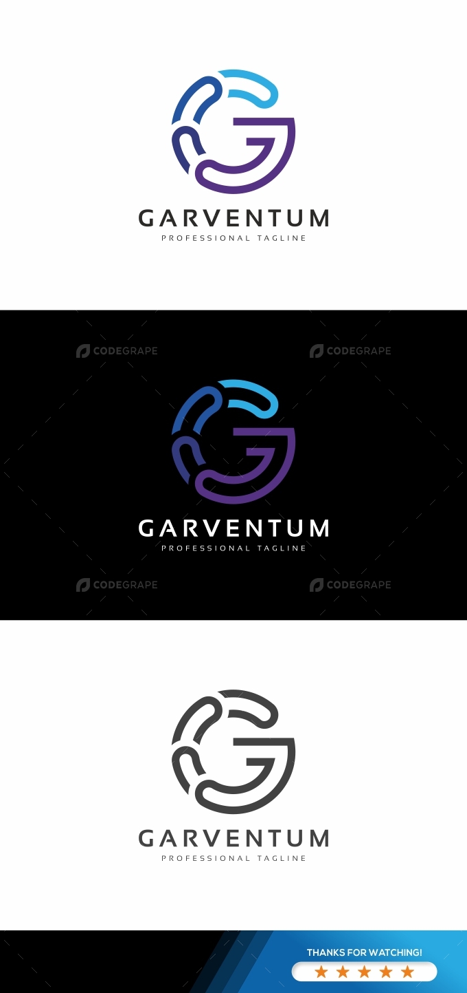 Garventum G Letter Logo