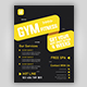 Creative GYM Fitness Flyer