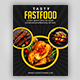 Restuarant's Fast Food Flyer