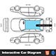 Interactive Car Diagram