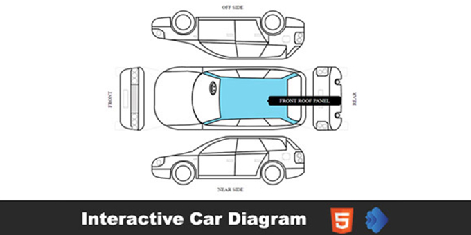 Interactive Car Diagram