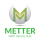 M Letter Logo 3D