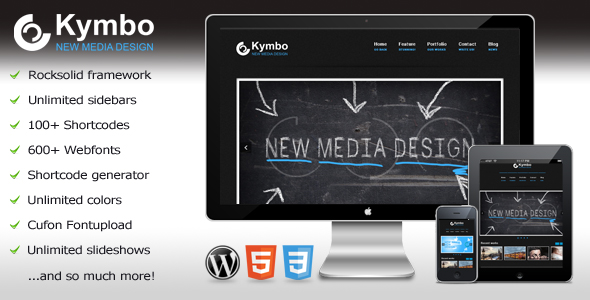 Kymbo - Responsive WordPress Business Theme