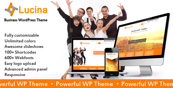 Lucina - Creative Portfolio WordPress Theme