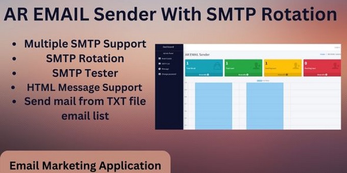 AR Bulk EMAIL Sender With SMTP Rotation