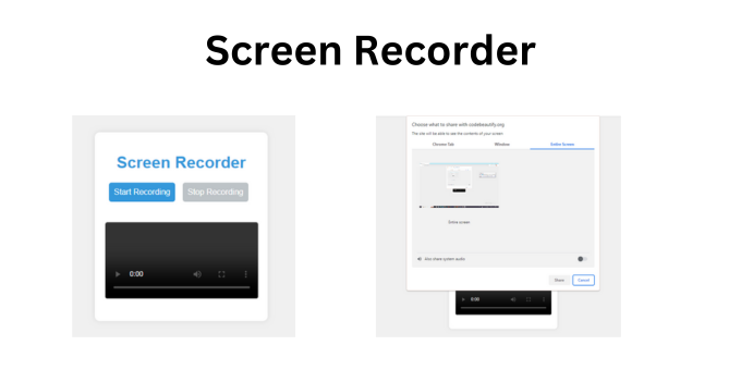 Best Responsive Screen Recording Tool Script