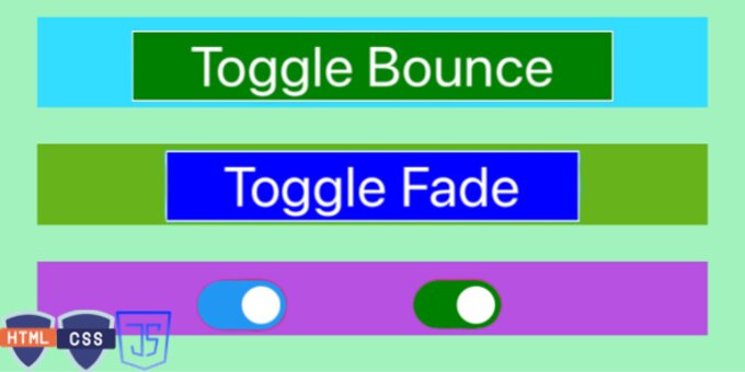 Different Toggle Buttons