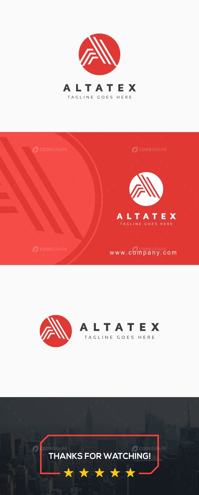 Altatex A Letter Logo