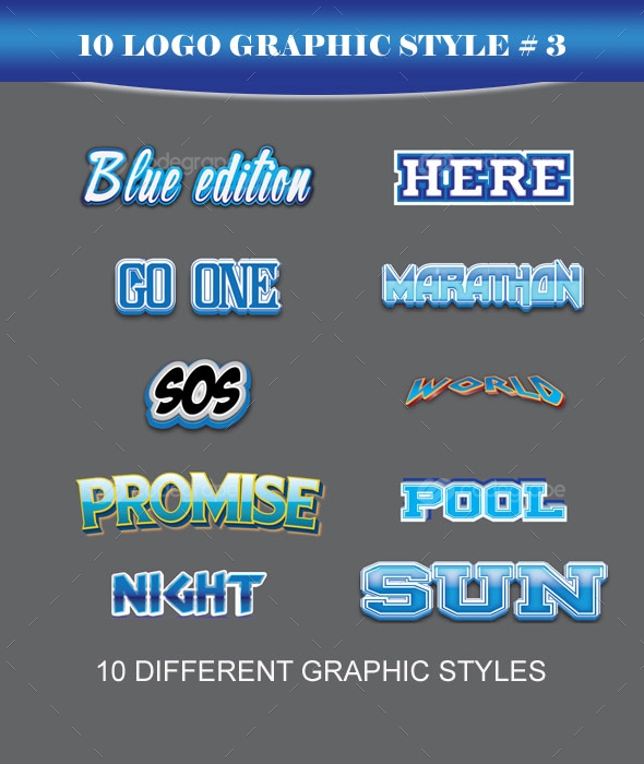 10 Logo Graphic Styles #3