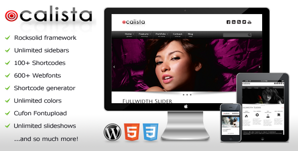 Calista - WordPress Business Theme