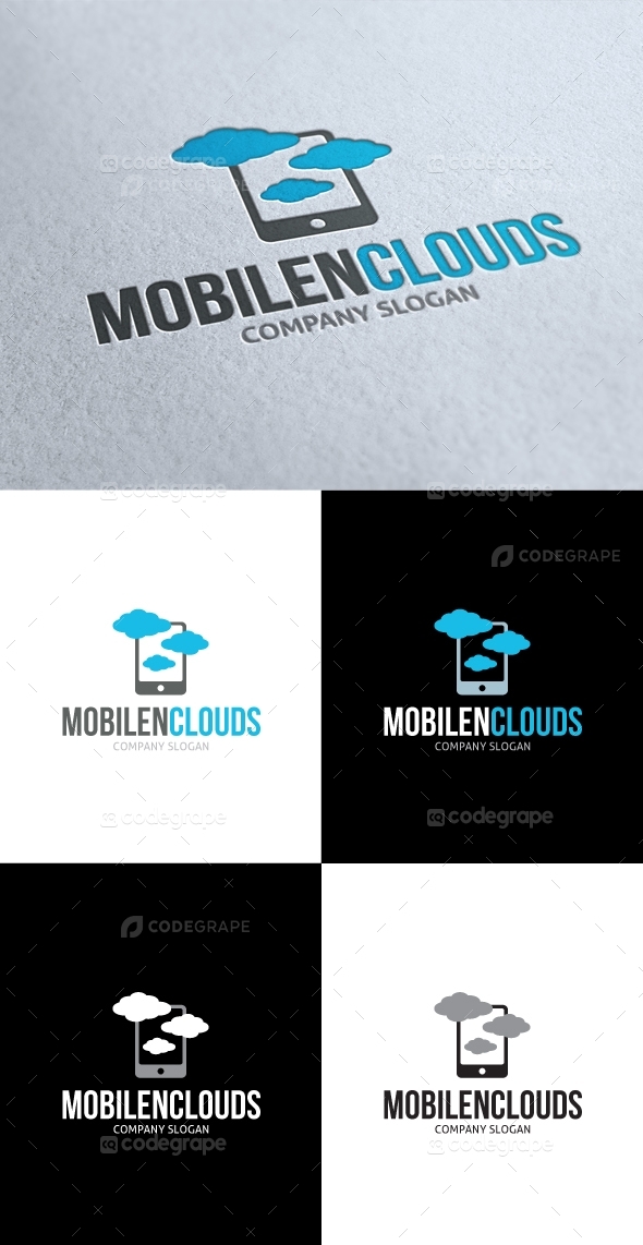 Mobile Cloud App Logo