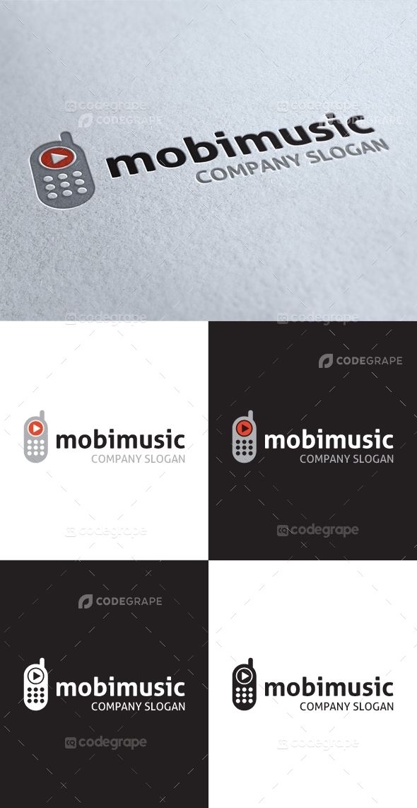 Mobile Music Player Logo